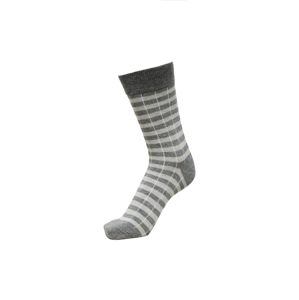 SELECTED HOMME Ponožky  tmavě šedá / světle šedá