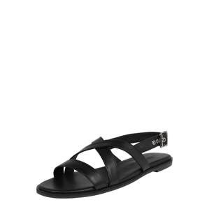 ESPRIT Páskové sandály 'Arisa'  černá