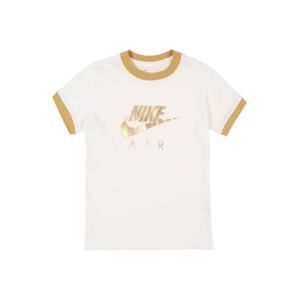 Nike Sportswear Tričko 'G NSW TEE NIKE AIR LOGO RINGER'  bílá