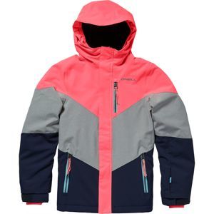 O'NEILL Zimní bunda 'PG CORAL JACKET'  modrá / šedá / pink
