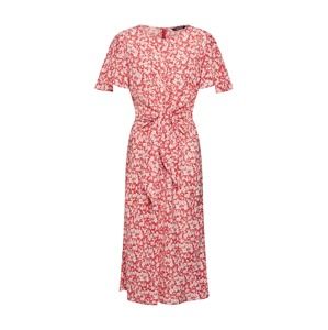 Lauren Ralph Lauren Letní šaty 'VANTRICE'  červená / bílá