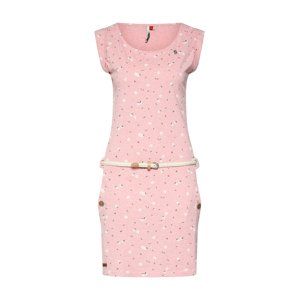 Ragwear Letní šaty 'TAG BERRIES'  růžová / bílá