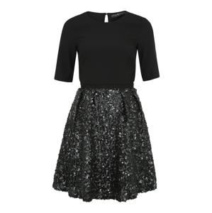 Little Mistress Koktejlové šaty '2 In 1 Sequin Mini Dress'  černá