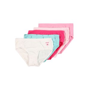 SCHIESSER Spodní prádlo 'Girls World'  bílá / pink / tyrkysová / světle růžová