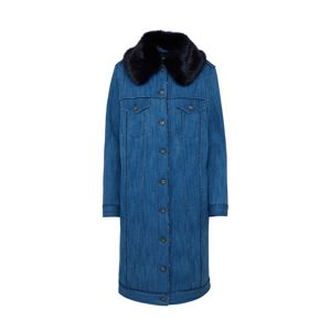Levi's Made & Crafted Zimní kabát 'LMC TRUCKER TRENCH'  modrá džínovina