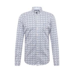 FYNCH-HATTON Košile 'Smart Minimals'  modrá / bílá