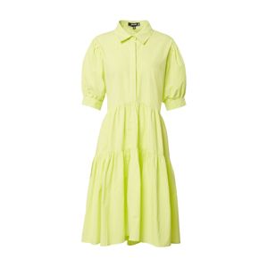 Missguided Košilové šaty  citronová