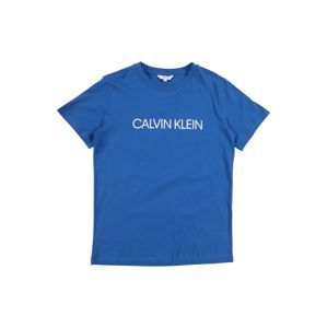 Calvin Klein Swimwear Tričko 'TEE'  modrá