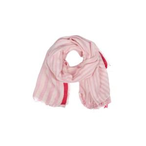 Zwillingsherz Šátek  pink / růžová