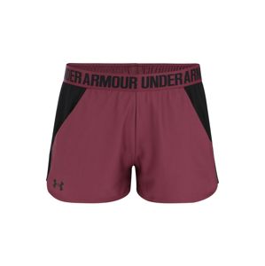UNDER ARMOUR Sportovní kalhoty 'Play Up'  fialová / černá