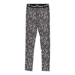 Hummel Sportovní kalhoty 'MIMMI'  bílá / růžová / černá / pastelová modrá