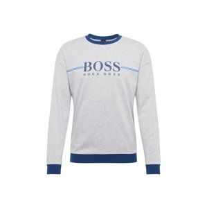 BOSS Mikina 'Authentic Sweatshirt 101211'  modrá / šedá