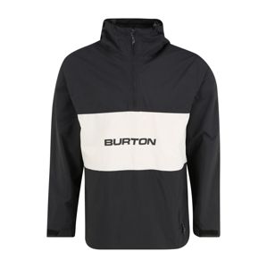 BURTON Sportovní bunda 'Men's Antiup Anorak Jacket'  stříbrně šedá / černá