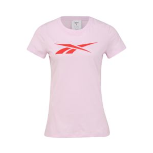 REEBOK Funkční tričko  červená / růžová