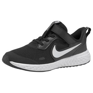 NIKE Sportovní boty 'Revolution 5'  bílá / černá