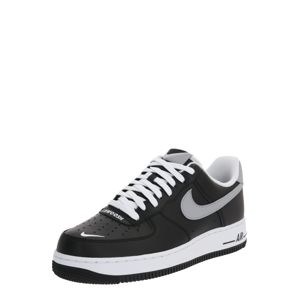 Nike Sportswear Tenisky 'AIR FORCE 1 '07 LV8 4'  šedá / černá / bílá