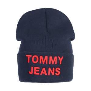 Tommy Jeans Čepice  modrá / červená