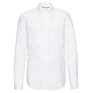 Esprit Collection Společenská košile 'N soliST Po lsl'  bílá