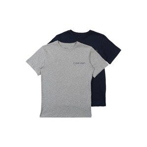 Calvin Klein Underwear Tílko '2PK TEES Boys'  tmavě modrá / šedý melír