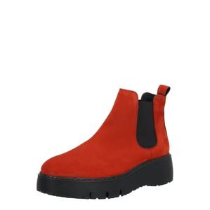Paul Green Kotníkové boty  červená