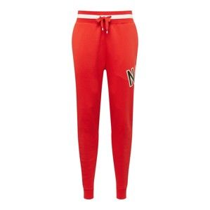 Nike Sportswear Kalhoty 'M NSW NIKE AIR PANT FLC'  červená / černá