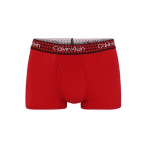 Calvin Klein Underwear Boxerky 'TRUNK'  červená / černá
