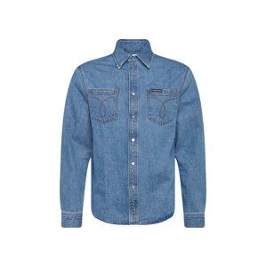 Calvin Klein Jeans Košile 'Utility Omega'  modrá džínovina