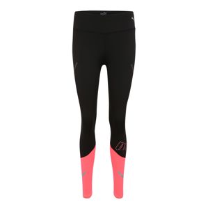 PUMA Sportovní kalhoty 'Runner ID'  pink / černá
