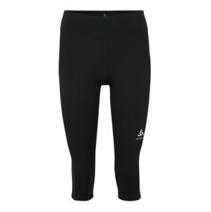 ODLO Sportovní kalhoty 'SMOOTH  SOFT'  černá / bílá