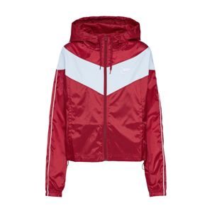Nike Sportswear Přechodná bunda  bílá / červená