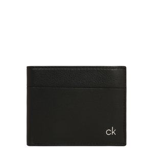 Calvin Klein Peněženka 'DIRECT 10 CC'  černá / stříbrná