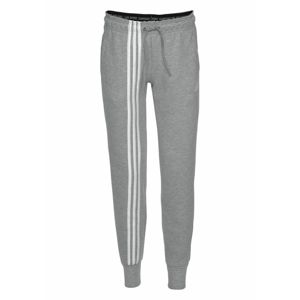 ADIDAS PERFORMANCE Sportovní kalhoty 'Must Haves'  šedý melír / bílá