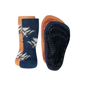 EWERS Ponožky  karamelová / modrá