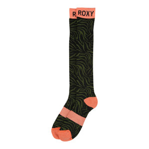 ROXY Sportovní ponožky 'MISTY'  hnědá / lososová / olivová / černá