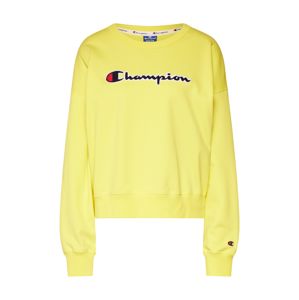 Champion Authentic Athletic Apparel Mikina 'Rochester Crewneck Sweatshirt'  námořnická modř / žlutá / červená