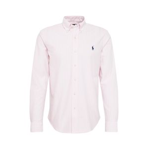POLO RALPH LAUREN Společenská košile 'LSFBBDM2-LONGSLEEVE-KNIT'  pink / bílá