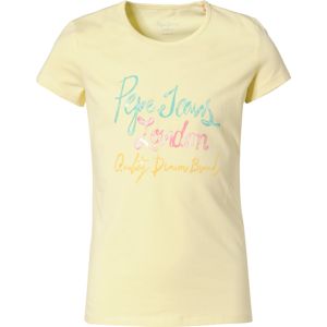 Pepe Jeans Tričko 'Farrah'  růžová / žlutá / světlemodrá