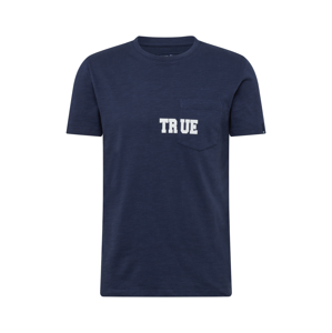True Religion Tričko 'POCKET'  námořnická modř