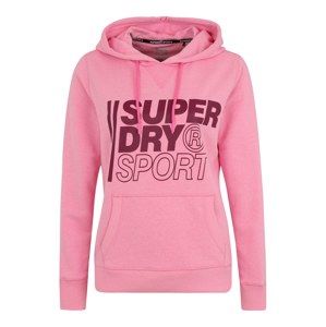 Superdry Sportovní mikina 'CORE SPORT OVERHEAD'  pink