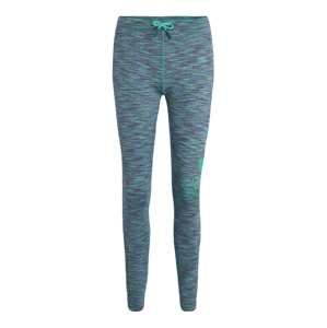Superdry Sportovní kalhoty 'CORE GRAPHIC'  aqua modrá / šedá / fialová