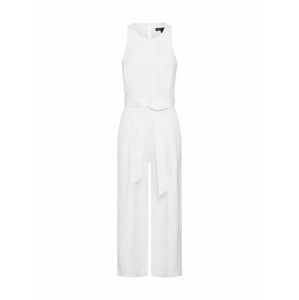 Banana Republic Overal 'SL CROPPED LINEN BELTED JUMPSUIT'  bílá