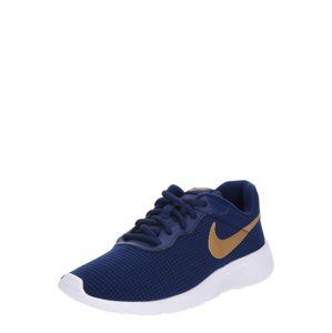 Nike Sportswear Tenisky 'Tanjun'  modrá / zlatá / bílá