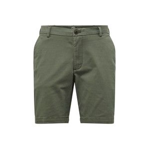 IZOD Chino kalhoty 'SALTWATER'  tmavě zelená