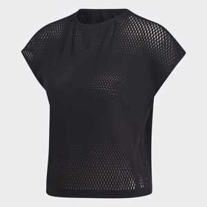 ADIDAS PERFORMANCE Funkční tričko 'Warp Knit'  černá