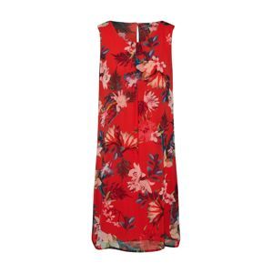 STREET ONE Letní šaty 'Print L101'  krémová / červená / černá