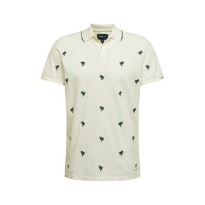 GANT Tričko  bílá / zelená