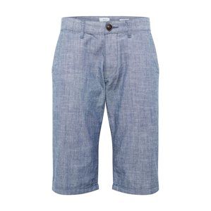EDC BY ESPRIT Chino kalhoty 'chambray'  námořnická modř