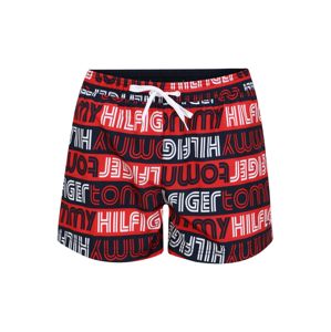 Tommy Hilfiger Underwear Plavecké šortky  světle červená / noční modrá / bílá
