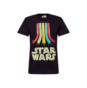 Mister Tee Tričko 'Star Wars Rainbow'  mix barev / černá