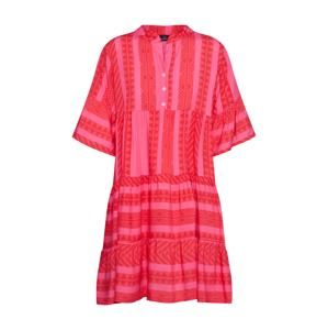 Zwillingsherz Letní šaty 'Boho'  pink / červená